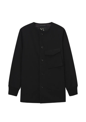 Y's buttoned chest-pocket jacket - Black