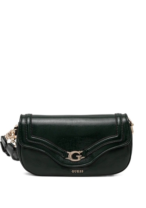 GUESS USA logo-plaque cross body bag - Green