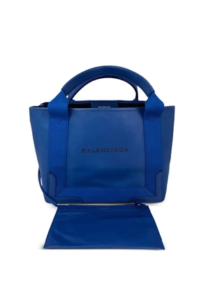 Balenciaga Pre-Owned calfskin removable-pouch tote bag - Blue