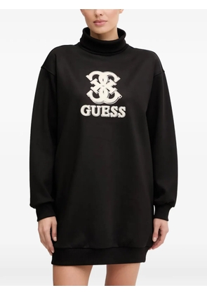 GUESS USA logo turtleneck dress - Black