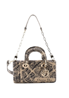 Christian Dior Pre-Owned Lady D-Joy Bag Printed Leather Small satchel - Black