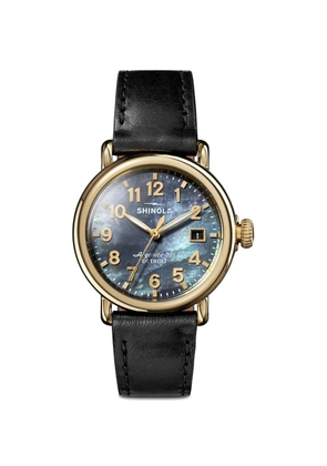 Shinola Runwell 36mm watch - Grey