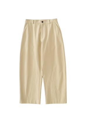 Studio Nicholson Bosworth flat front voluminous trousers - Neutrals
