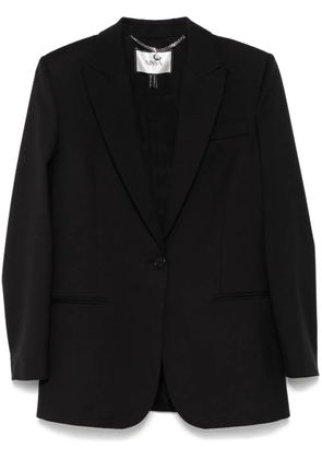 NISSA single-breasted blazer - Black