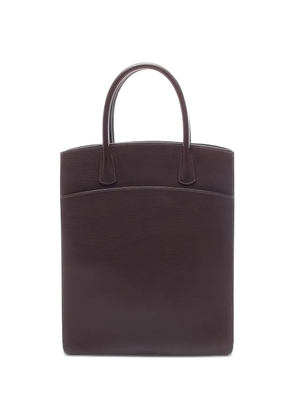 Hermès Pre-Owned 2002 fjord leather tote bag - Brown