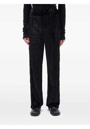 Ann Demeulemeester black relaxed-fit trousers