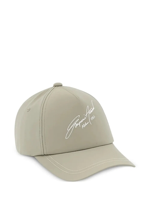 Emporio Armani logo-print baseball hat - Neutrals