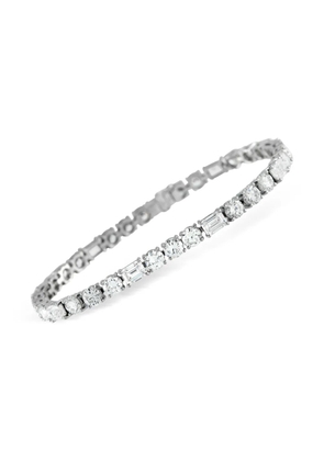 LB Exclusive diamond tennis bracelet - Silver