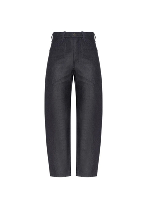 JIL SANDER+ logo-patch jeans - Blue