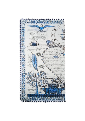 Faliero Sarti Marcy printed scarf - White