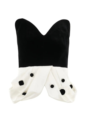 Hellessy polka-dot dean blouse - Black