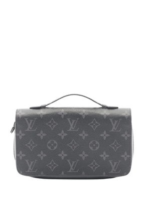 Louis Vuitton Pre-Owned 2010-2026 Monogram Eclipse Zippy XL Wallet long wallets - Black