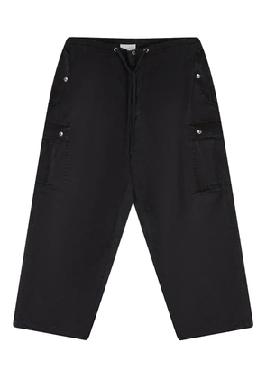 RHUDE washed parachute track pants - Black