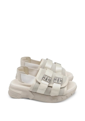 Givenchy Pre-Owned Marshmallow buckle sandals - Neutrals