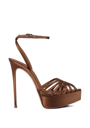 Le Silla Embrace stiletto-heel sandals - Brown
