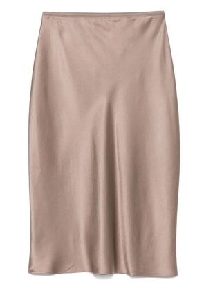 JOSEPH Isaak midi skirt - Brown