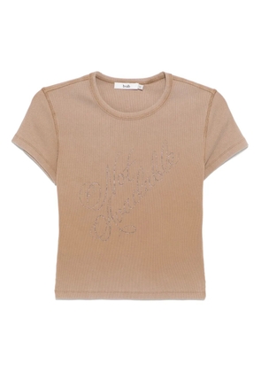 b+ab short-sleeved top - Brown