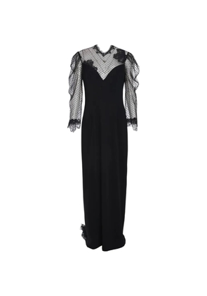 Prabal Gurung Kristina lace polka-dot maxi dress - Black