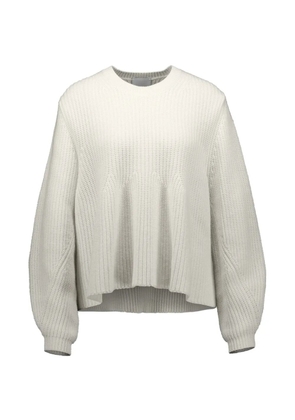 Allude knitted crewneck sweater - Neutrals