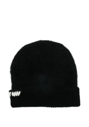 Bonsai black beanie hat