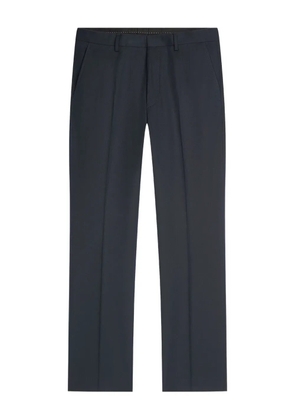 DRIES VAN NOTEN cotton-blend straight-leg trousers - Black