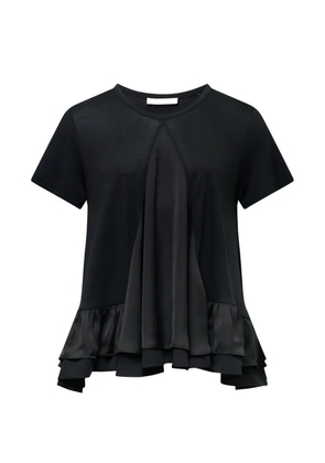 Club21 Kayla ruffled top - Black