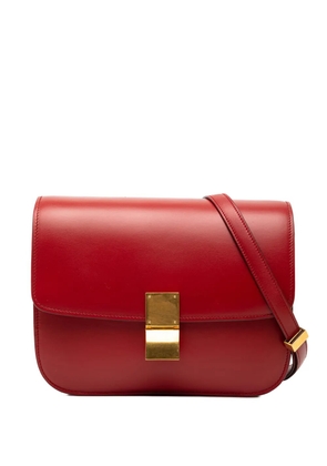 Celine Pre-Owned 2012 Medium Calfskin Classic Box crossbody bag - Red