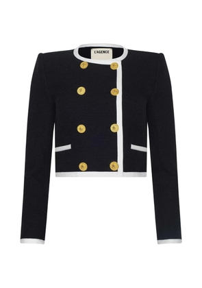 L'Agence Mazikeen double-breasted jacket - Black