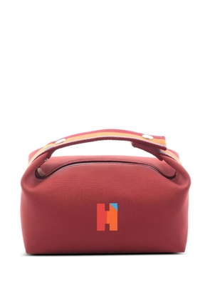 Hermès Pre-Owned 20s canvas handle handbag - Orange