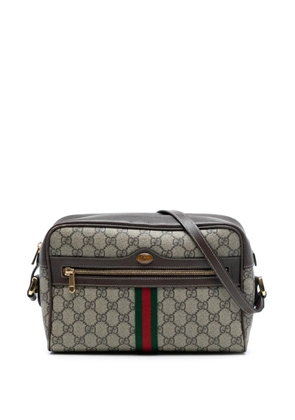 Gucci Pre-Owned 2016-2026 GG Supreme Ophidia crossbody bag - Brown