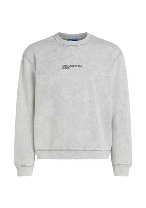 Karl Lagerfeld Jeans crew-neck sweatshirt - Grey