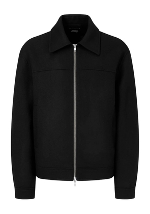 TOMBOY zip-up wool jacket - Black