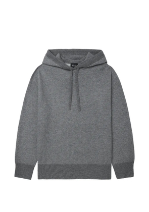 A.P.C. long-sleeve hoodie - Grey