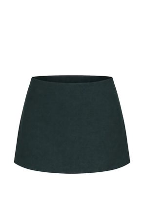 Reformation Mia linen skort - Green