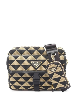 Prada Pre-Owned 2020s leather shoulder bag - Black