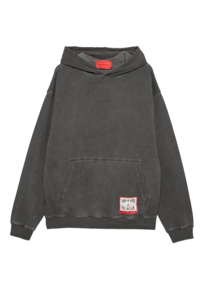Vision Of Super logo-patch hoodie - Black