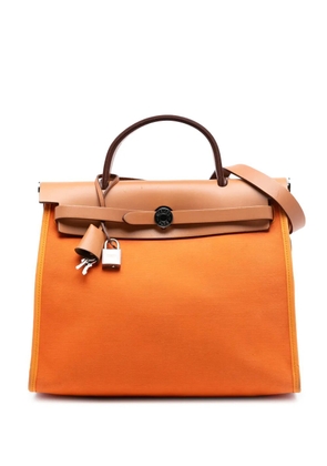 Hermès Pre-Owned 2012 Toile Herbag Zip 31 satchel - Brown