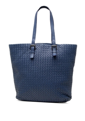 Bottega Veneta Pre-Owned 2011 Nappa Intrecciato Belt Strap tote bag - Blue