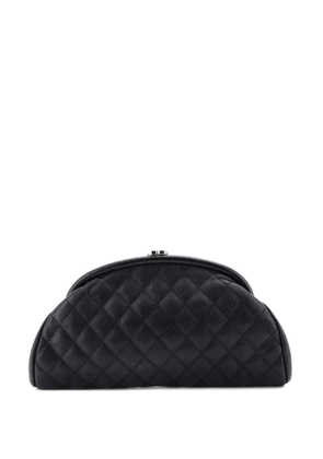 CHANEL Pre-Owned Timeless Quilted Caviar clutch bag - Black