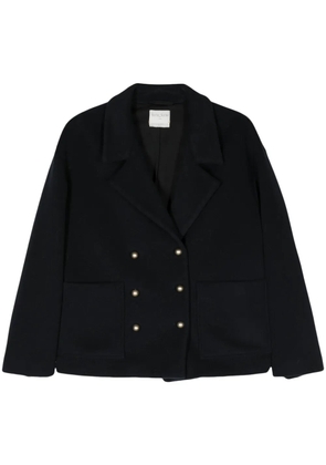 Forte Forte double-breasted wool-blend jacket - Blue