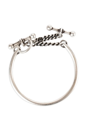 Ann Demeulemeester Doa chain bracelet - Silver