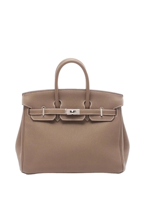 Hermès Pre-Owned 2023 Togo Birkin 25 handbag - Grey