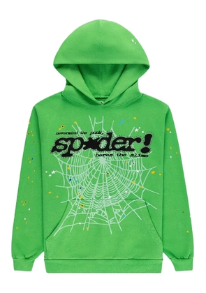 SP5DER Punk V2 hoodie - Green