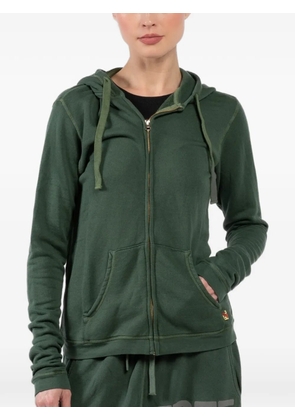 FreeCity zip-fastening hoodie - Green