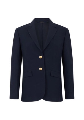 Brooks Brothers gold-button single-breasted blazer - Blue