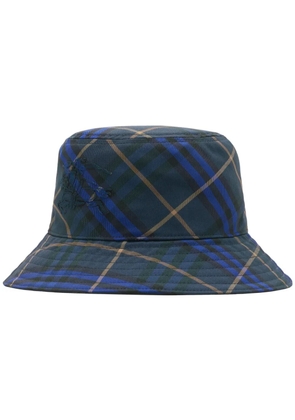 Burberry check bucket hat - Green