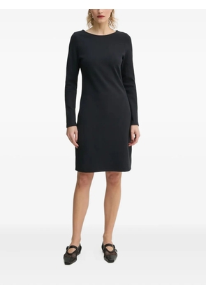 Marc O'Polo long-sleeve crew-neck mini dress - Blue