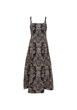 Ulla Johnson Natali A-line midi dress - Black