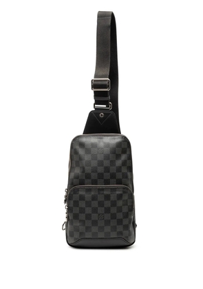 Louis Vuitton Pre-Owned 2019 Damier Graphite Avenue Sling crossbody bag - Black