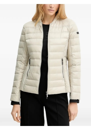 Armani Exchange zipped hooded jacket - Neutrals